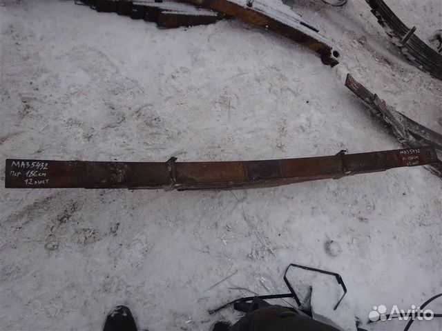 Рессора передняя маз 5432
