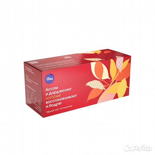 Натуральный чай Ассам и дарджилинг Floris