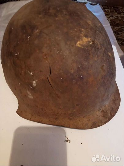 Советская военная каска времён ВОВ