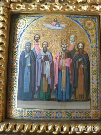 Икона 19 век. 55-74см