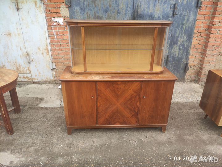 Старинный сервант Горка Германия 50е mid century