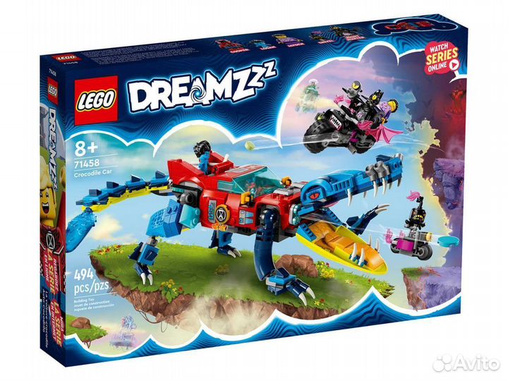 Lego dreamzzz 71458 Машина-крокодил