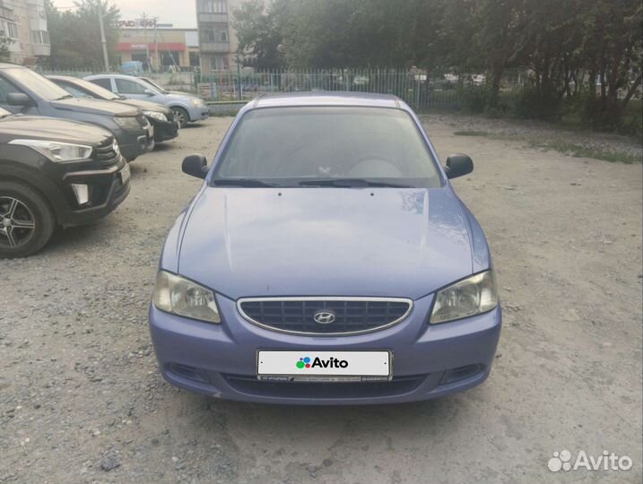 Hyundai Accent 1.5 МТ, 2005, 217 000 км