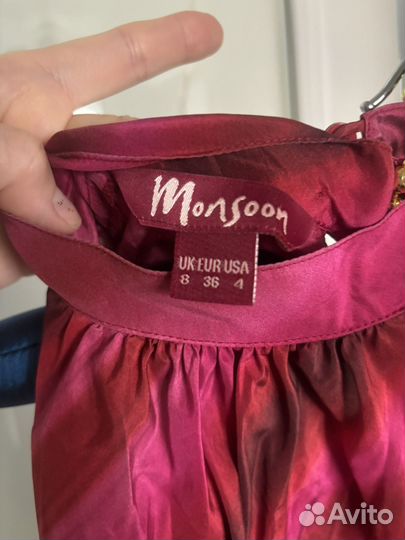 Шелковый топ monsoon