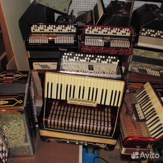 Ремонт баянов Гармоней Аккордеонов все виды работы