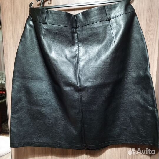 Кожаная юбка