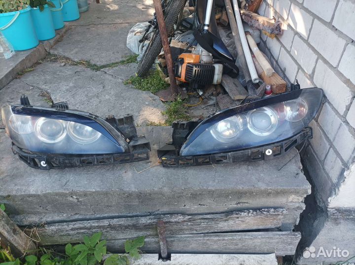 Фары на mazda 3 bk седан