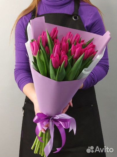 Тюльпаны к 8 марта