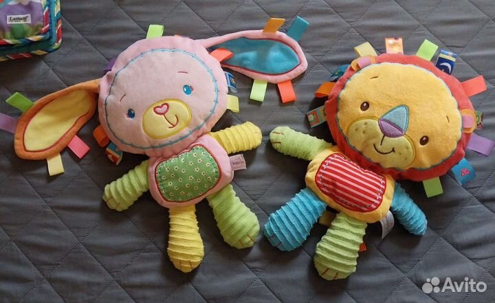Игрушки погремушки пакетом