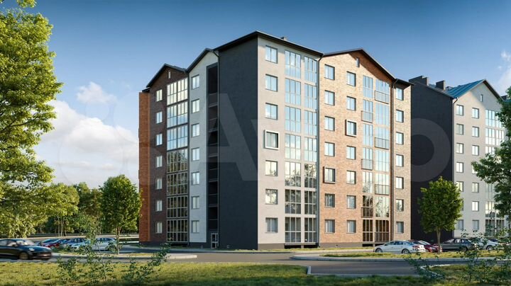 1-к. квартира, 36,3 м², 2/7 эт.