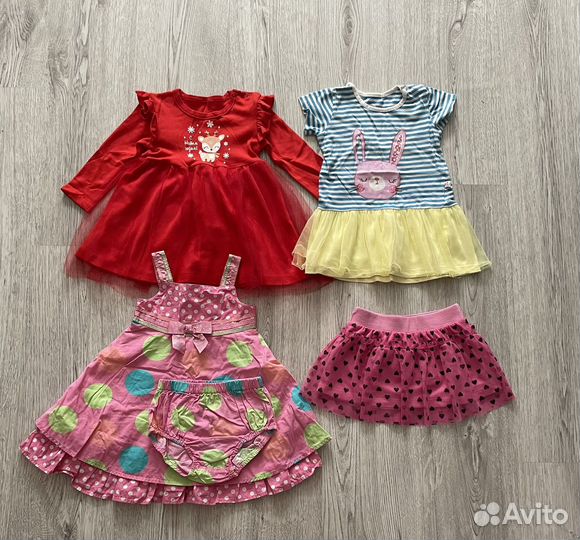 Вещи для девочки 80-86