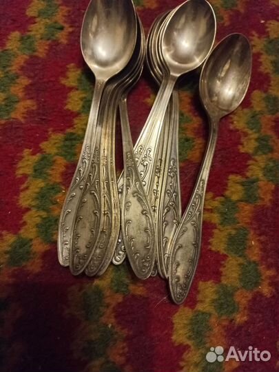 Мельхиоровые ложки СССР