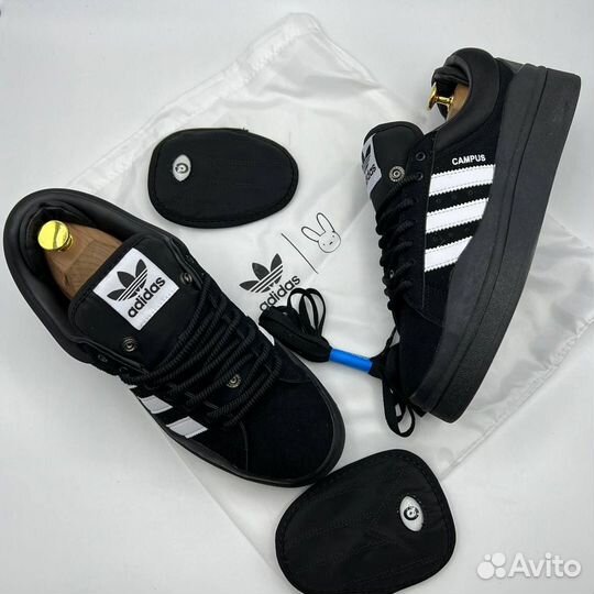 Кроссовки Adidas Campus Bad Bunny Black