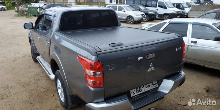 Алюминиевая роллета на Mitsubishi L200 2015-20213