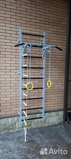 Шведская стенка, Турник, Брусья, Скамья, Home-gyms