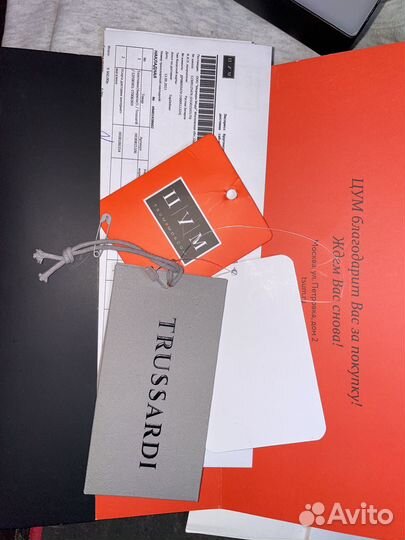 Толстовка trussardi бирюза