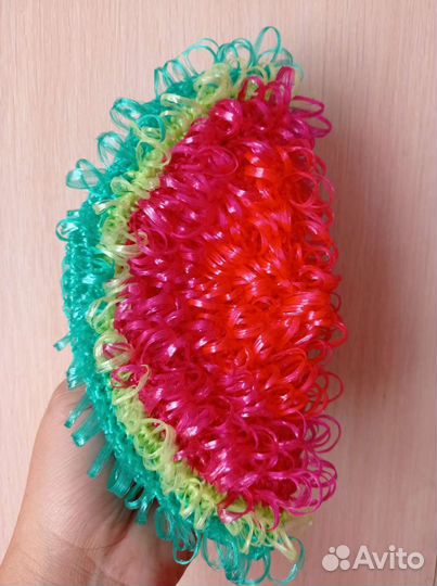 Мочалка ручной работы