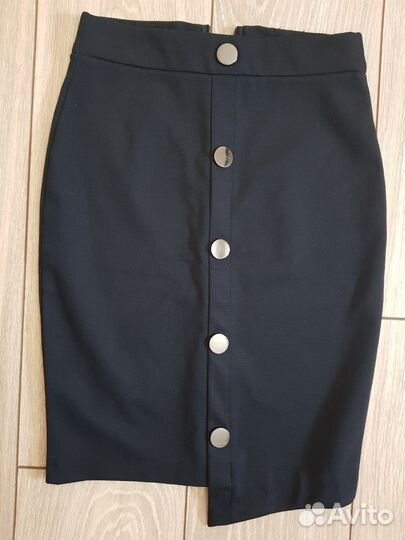 Юбка школьная черная