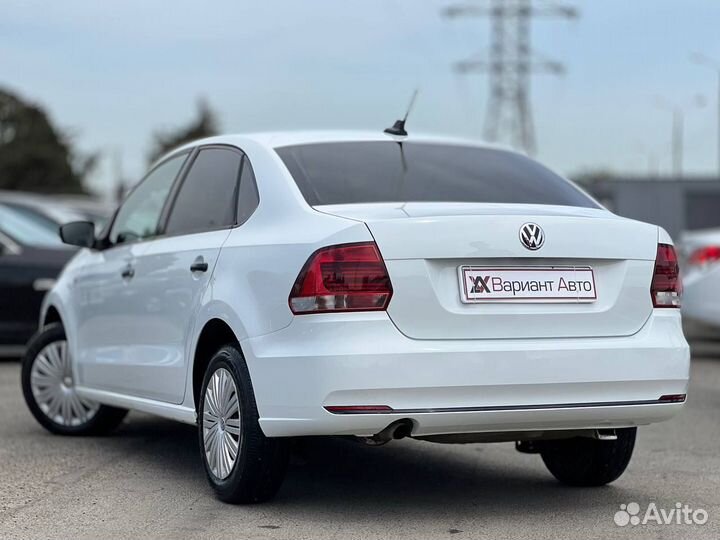 Volkswagen Polo 1.6 AT, 2020, 106 000 км