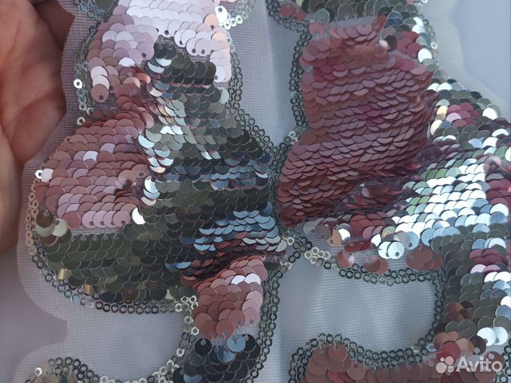 Аппликация на одежду пришивная