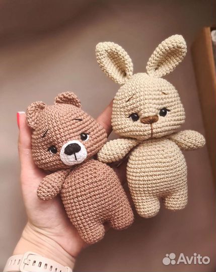 Вязанные игрушки ручной работы