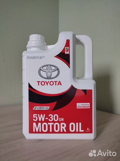 Моторное масло Toyota 5w30 SN