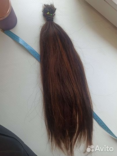 Волосы для наращивания 50 см бу
