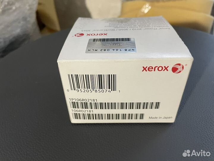 Картридж Xerox 106R02181, черный