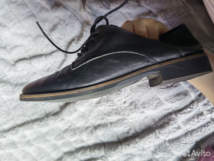 Черные ботинки Aldo, 37 р-р, натуральная кожа