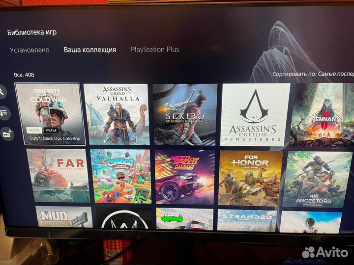 Sony playstation 5 + 408 игры