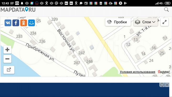 Дача 76 м² на участке 6 сот.
