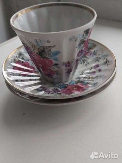Чашка с блюдцем лфз