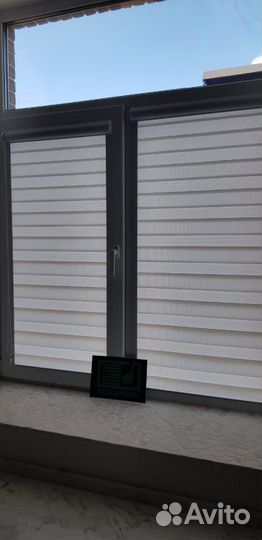 Рулонные шторы день ночь зебра Q2334-R9168