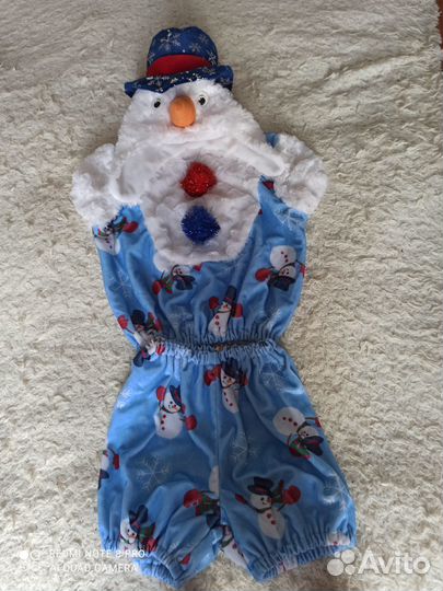 Костюм снеговика