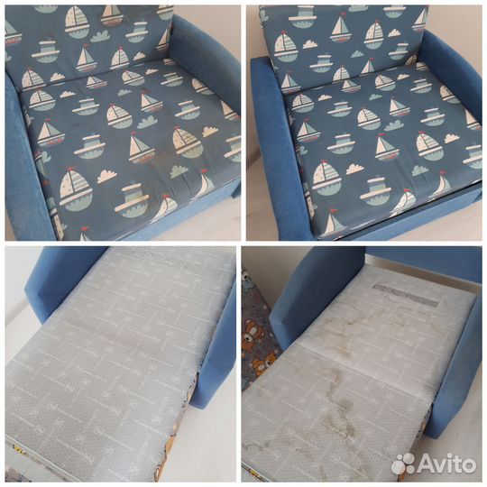 Химчистка мягкой мебели: дивана, матраса, ковра