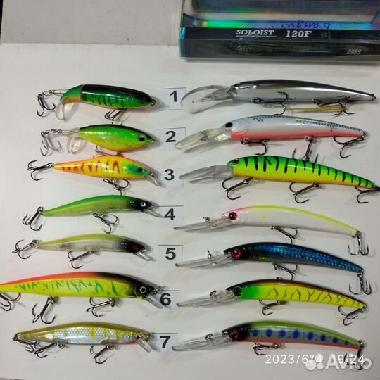 Воблеры новые