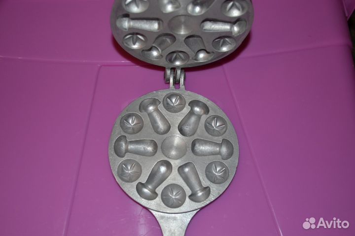 Форма для выпечки цельного печенья, СССР