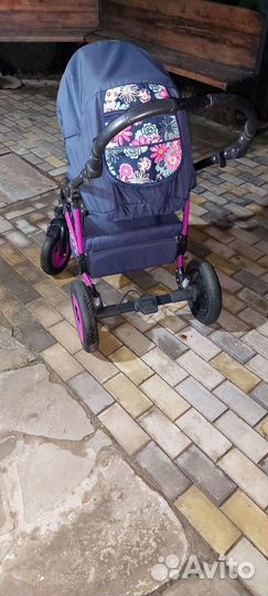 Прогулочная коляска 3 в 1 бу зима-лето