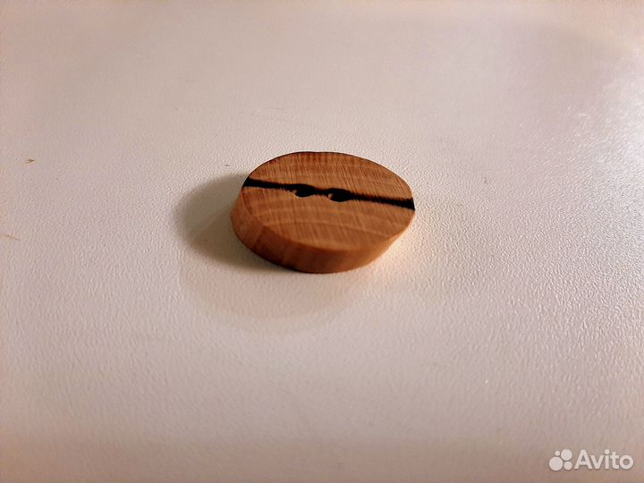 Пуговицы деревянные. Цена за 10 штук