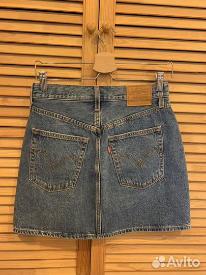 Джинсовая юбка levis 27