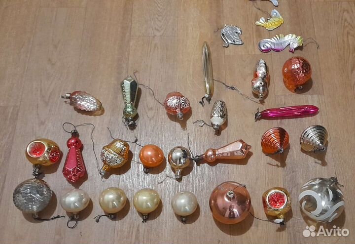 Елочные игрушки СССР