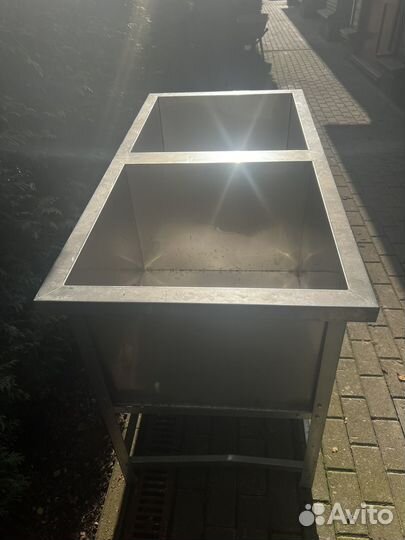 Мойка двойная из неражевающей стали