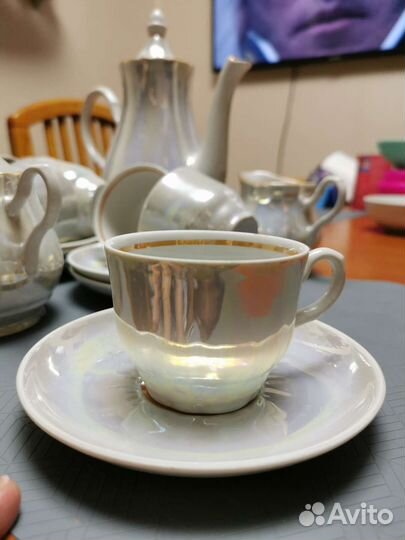 Кофейный сервиз Добрушский фарфор СССР