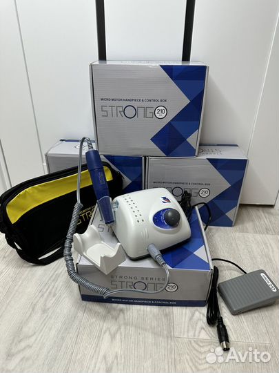 Новый аппарат для маникюра Strong 210