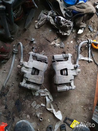 Суппорт передний део матиз