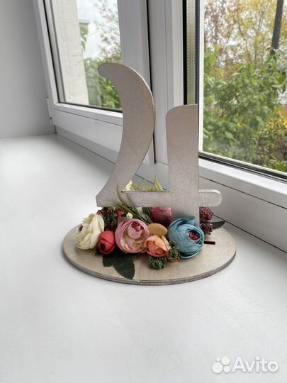 Номера для столов