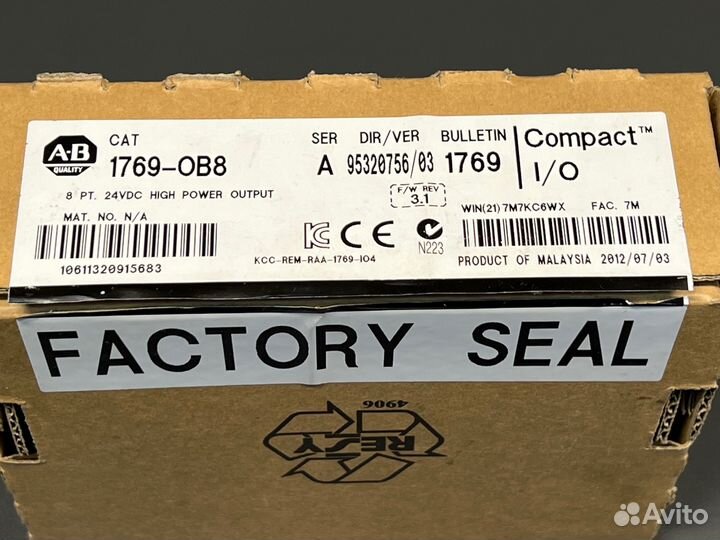 Allen-Bradley 1769-OB8 Ser. A новый, 1 шт