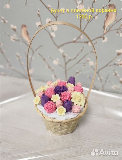 Цветы из шоколада. Шоколадные букеты