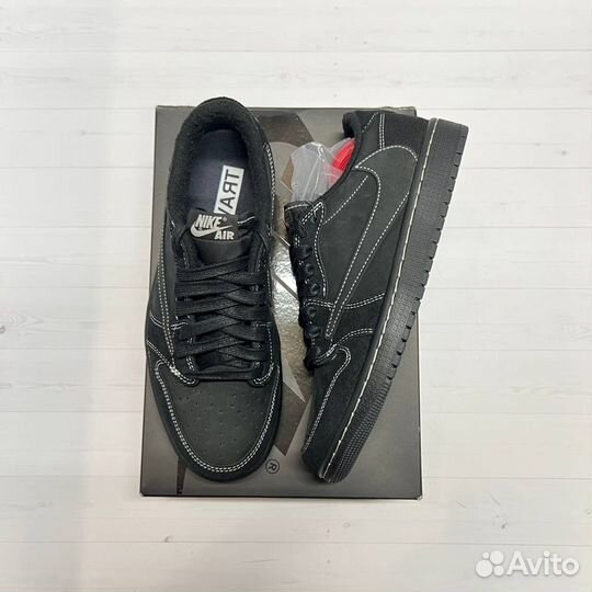 Travis Scott x Air Jordan 1 Low Phantom (23.5см)