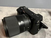 Фотоаппарат sony a6300 + sigma 30mm f1.4 dc dn